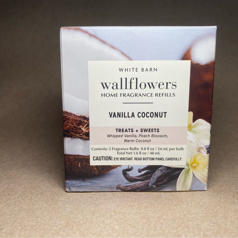 White Barn Vanilla Coconut Fragrance Refills 2-Pack